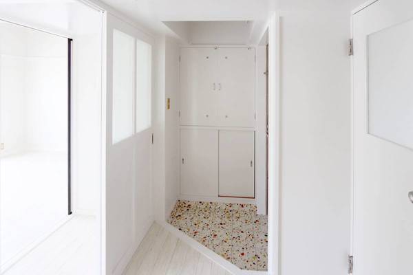 玄関　ビレッジハウスの同一物件・同一タイプの間取りの写真です