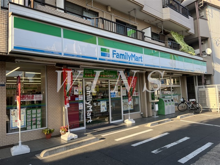 コンビニ　ファミリーマート ふるや中野島店（コンビニ）まで608m