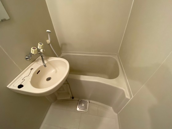 洗面設備　※別号室の写真です