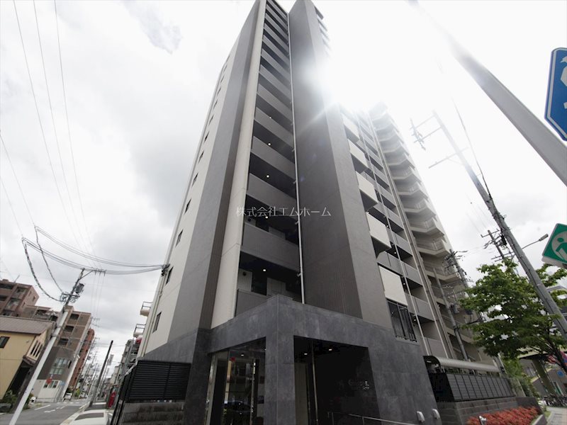 建物外観　外観　オートロック防犯カメラTVモニターホン宅配BOX　完備