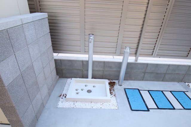 その他設備　ペット足洗い場