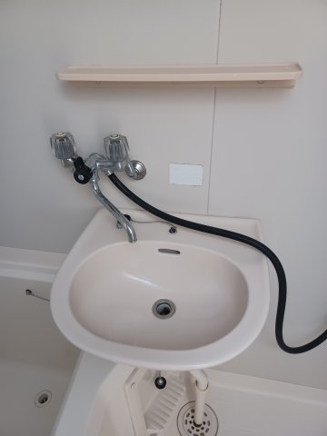 洗面設備　洗面所です