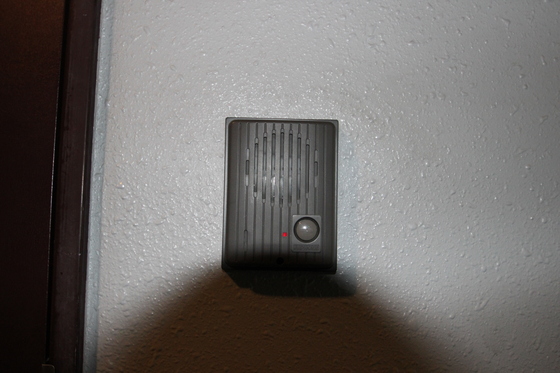 セキュリティ　※別部屋の写真です