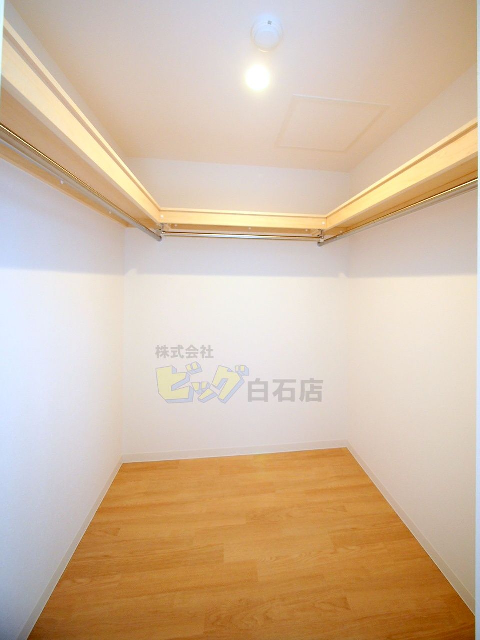 収納　広々ウォークインクローゼット付きです♪