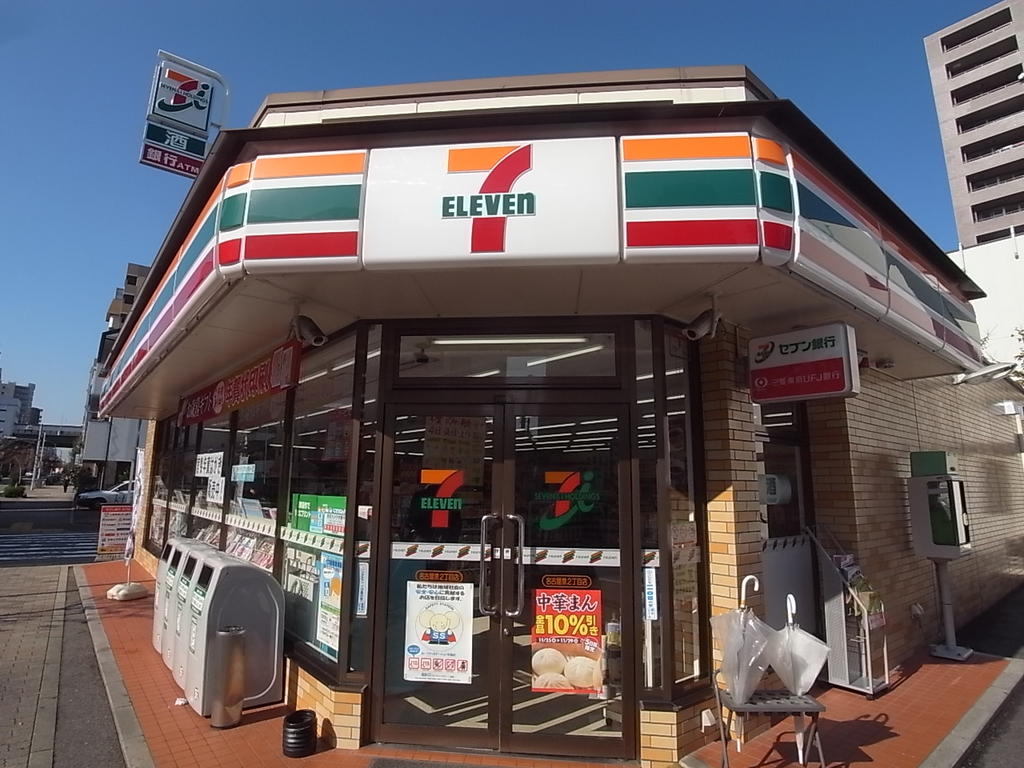 コンビニ　セブンイレブン 名古屋泉2丁目店 (コンビニ)（コンビニ）まで80m