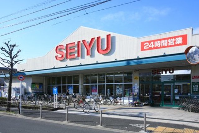 スーパー　西友葛飾新宿店（スーパー）まで424m