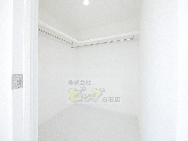 収納　広々ウォークインクローゼット完備しています♪