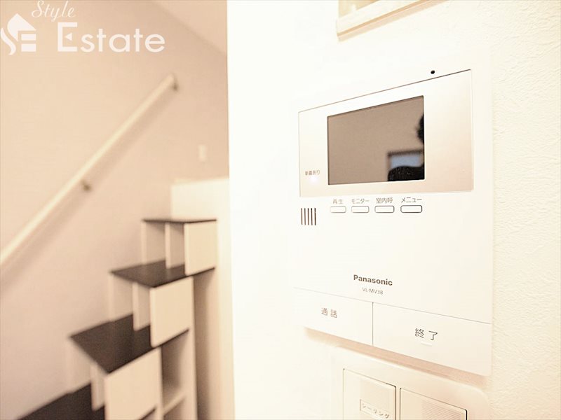 セキュリティ　モニター付きインターホン