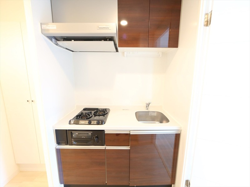 キッチン　システムキッチン（ガス2口コンログリル付）