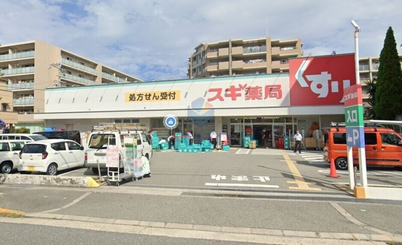 ドラックストア　スギ薬局東園田店（ドラッグストア）まで703m