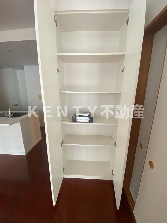 収納　収納のためのスペースです