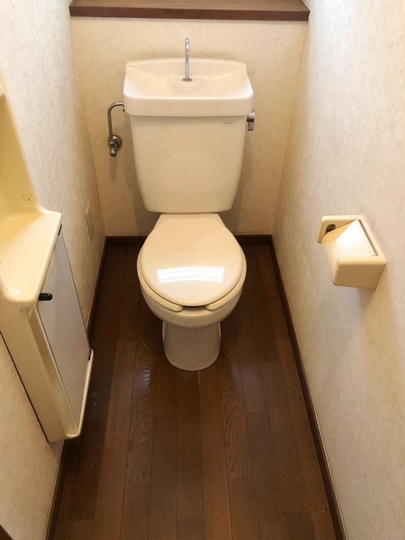 トイレ　清潔感のある水回り♪