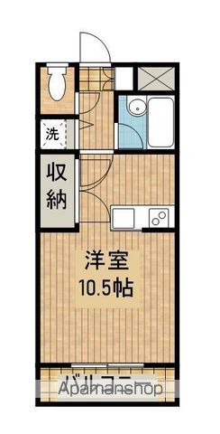 サンデービーチの間取り写真