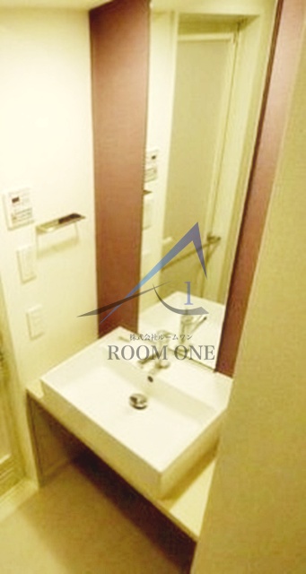 洗面設備　洗面台です。