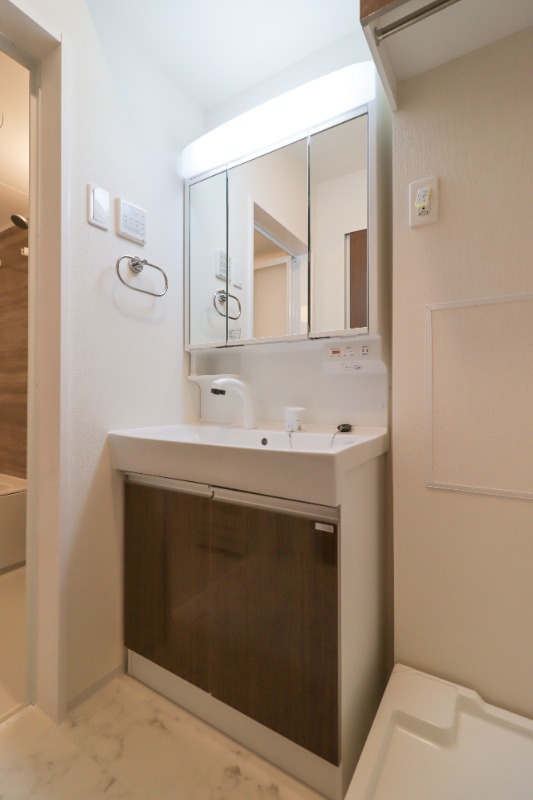 洗面設備　図面と現状に相違がある場合には現状を優先