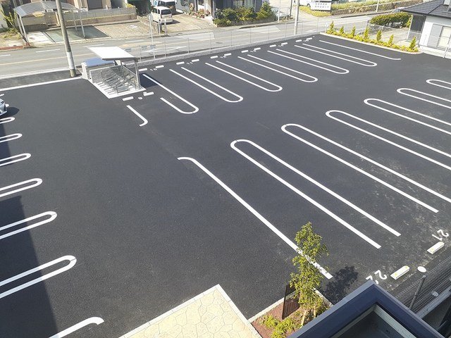 駐車場　駐車場です