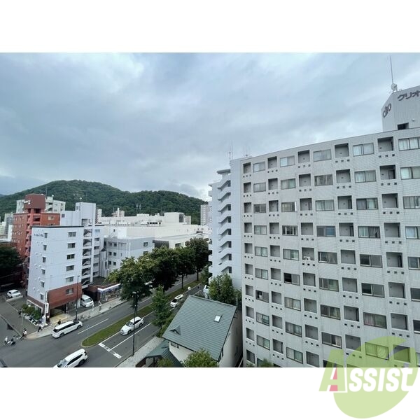 眺望　眺望はこちら。静かな住宅街という印象を受けました。