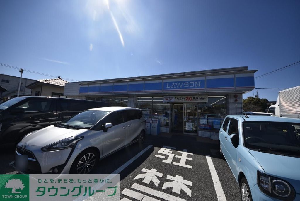 コンビニ　ローソン草加柳島町店（コンビニ）まで180m