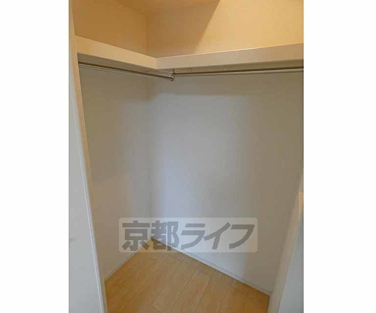 収納　ウォークインクローゼットです。