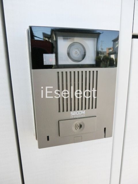 セキュリティ　防犯ＴＶドアホン付き。