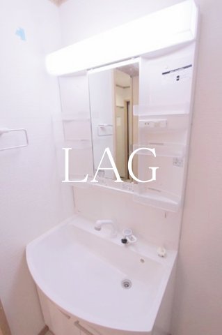 洗面設備　洗面台です。