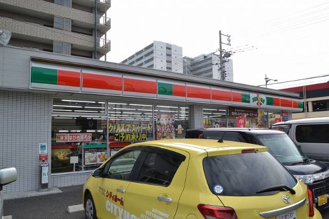 コンビニ　サンクスベイシティ宇品店（コンビニ）まで299m