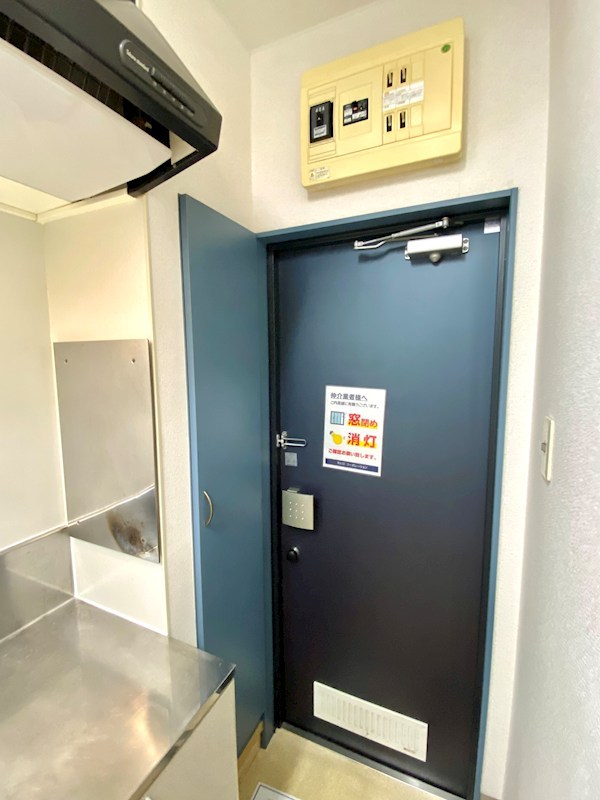 玄関　落ち着いた玄関です