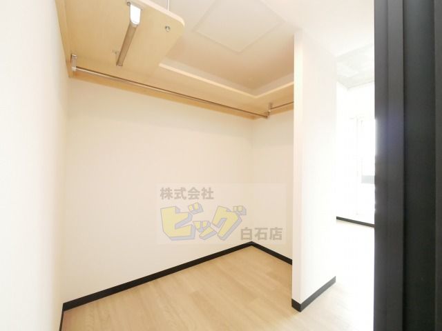 収納　広々ウォークインクローゼット完備しています♪