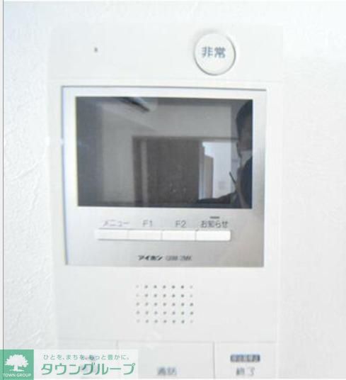 セキュリティ　カラーTVモニター付きインターホン