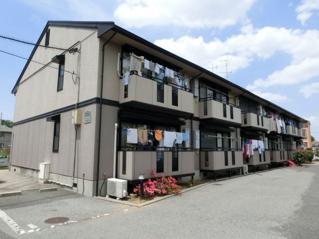 建物外観　大和ハウス施工のアパートです。