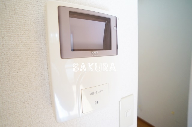 セキュリティ　女性の方でも安心のモニター付きインターフォン♪
