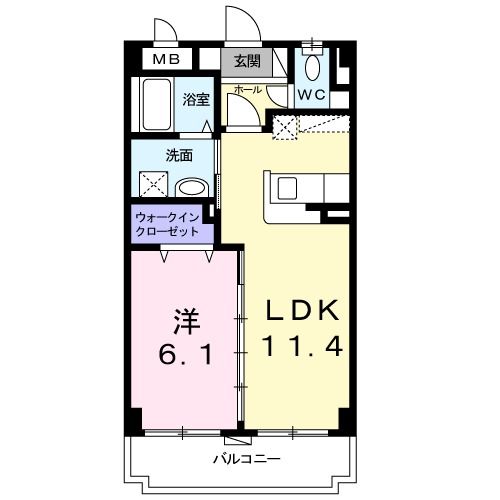 桜エターナルの間取り写真