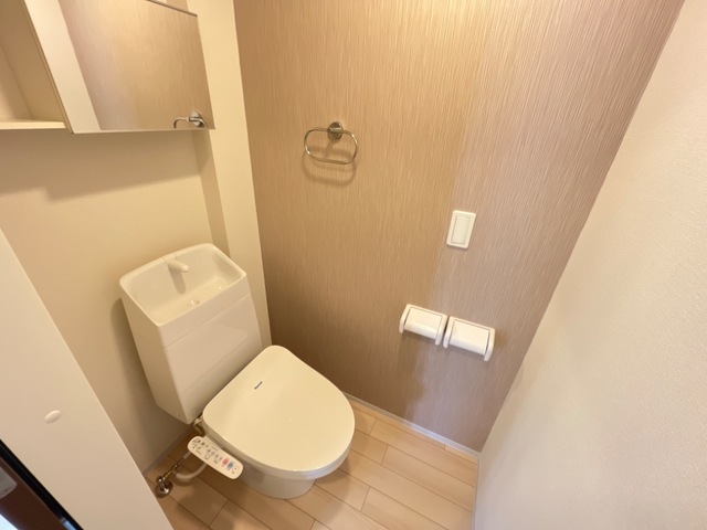 トイレ　建築中ですので同施工会社のイメージ写真です。