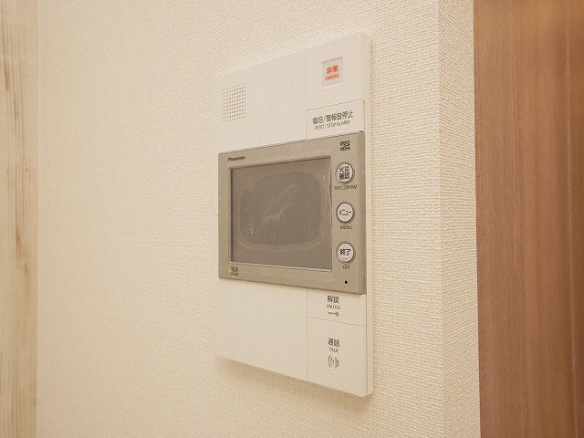 セキュリティ　モニター付きインターホンです