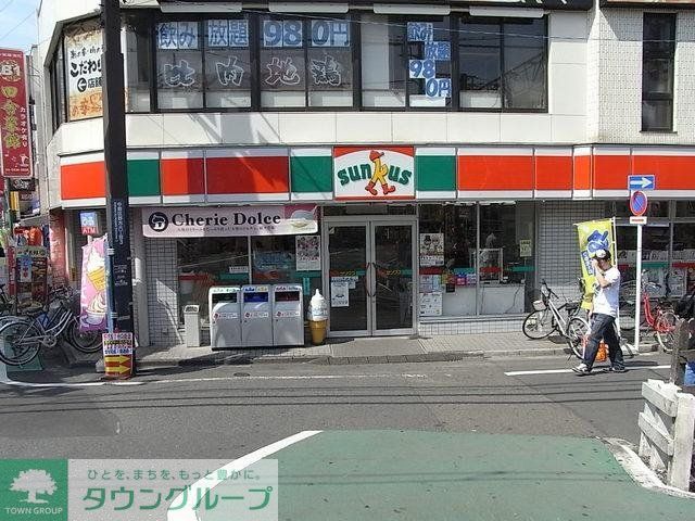 コンビニ　サンクス（コンビニ）まで200m