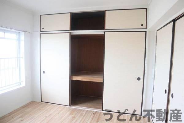 収納　うどん県のお部屋探しはうどん不動産へ うどんちゃんとLINE