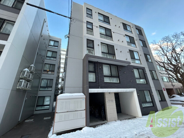 建物外観　札幌市中央区南１１条西「ＳＴＵＤＩＯ中島公園」
