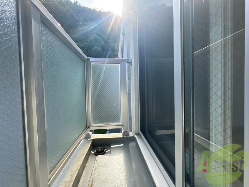 バルコニー　バルコニーです。天気の良い日には外干しができます！