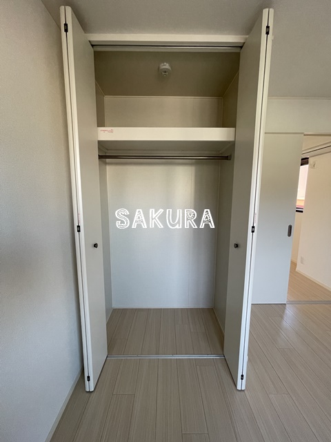 収納　お荷物の多い方でも安心のクローゼット付き♪