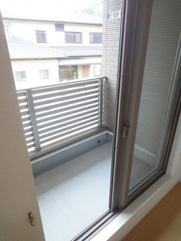 バルコニー　落ち着いた時間を過ごせるバルコニーです