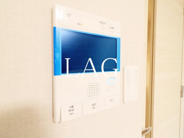 セキュリティ　モニター付きインターホンです。