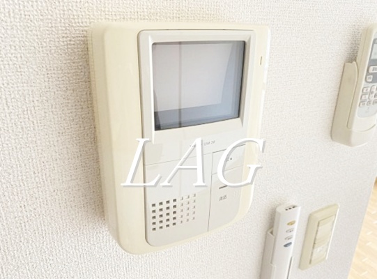セキュリティ　モニター付きインターホンです。