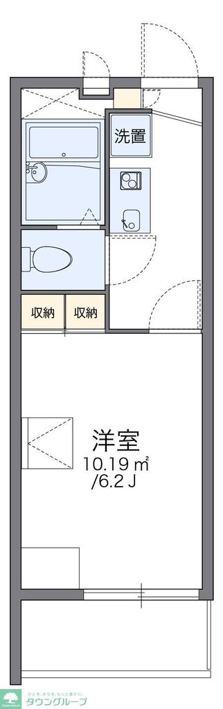 レオパレスDream 山王の間取り写真