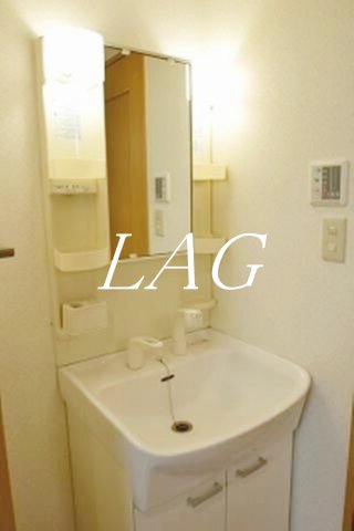 洗面設備　洗面台です。