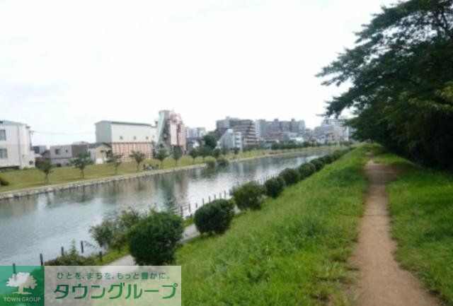 公園　亀戸九丁目緑道公園（公園）まで735m