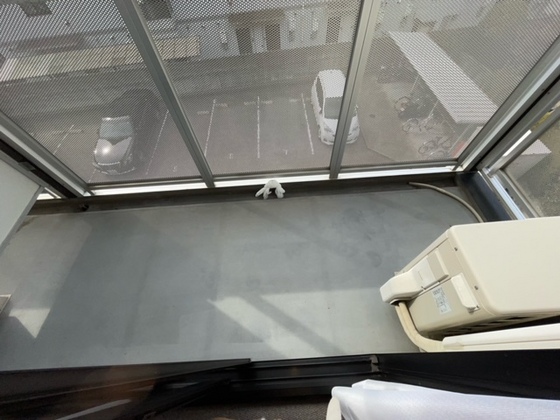 バルコニー　※別部屋の写真です