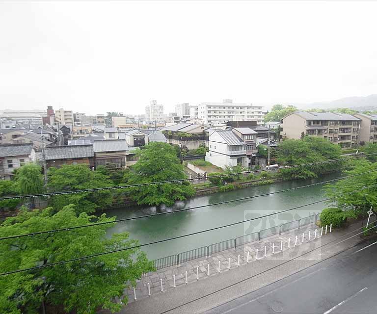 眺望　疎水が一望できます。