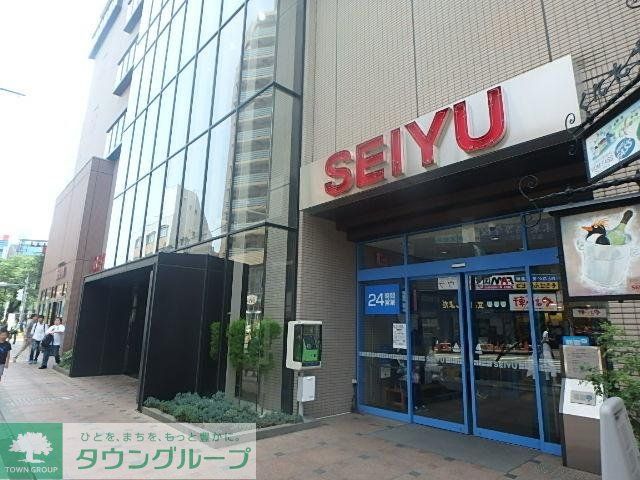 スーパー　西友国立店（スーパー）まで447m