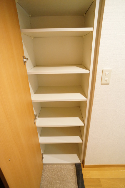 その他設備　玄関には広々とした下駄箱が設置されています♪