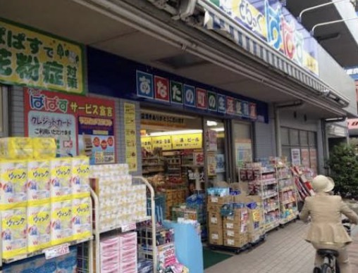 ドラックストア　どらっぐぱぱす若林店（ドラッグストア）まで455m